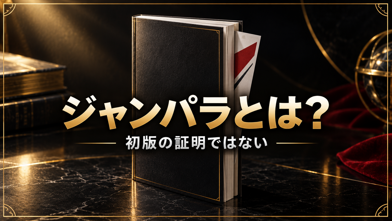 ジャンパラとは？ 初版の証明ではない理由を解説